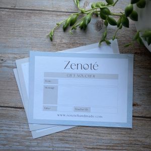 Zenoté Gift Voucher